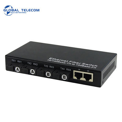 волокно конвертера средств массовой информации 10/100M Netlink к аттестации ce Rj45 RoHS
