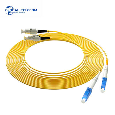 гибкий провод оптического волокна 65dB APC, симплекс PVC и двухшпиндельный кабель оптического волокна